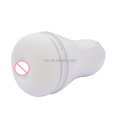 SacKnove NEW Sex Electric Masturbator Clamping Vibration Suction Moaning Sound Penis Vibrator Tool Machine Men Masturbation Toys